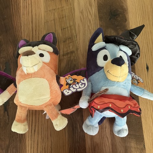 Bluey halloween plush set - halloween,