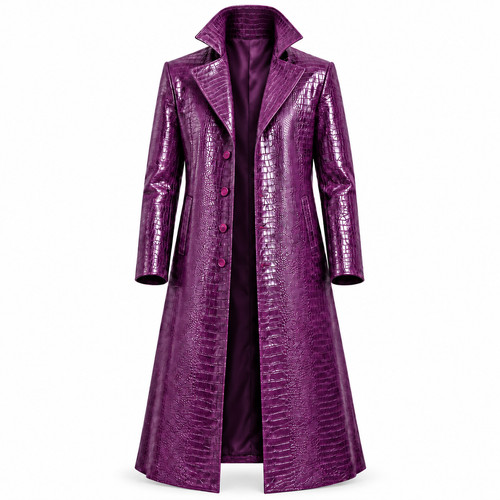 Joker inspired purple genuine - joker,