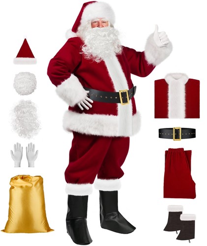 Santa claus costume for - santa, men
