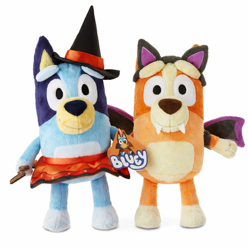 Bluey halloween plush set - halloween,