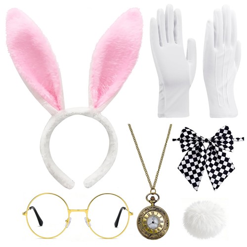 White rabbit costume - white,