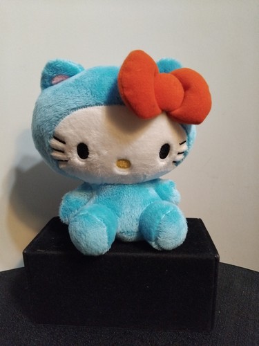 Hello kitty blue bear - kitty,