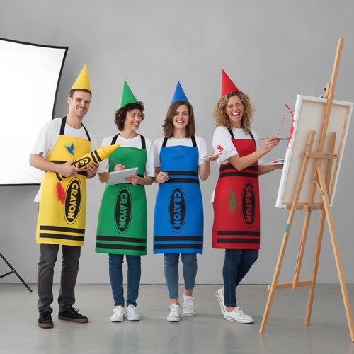 Set crayon and gnome - 4-set, costume