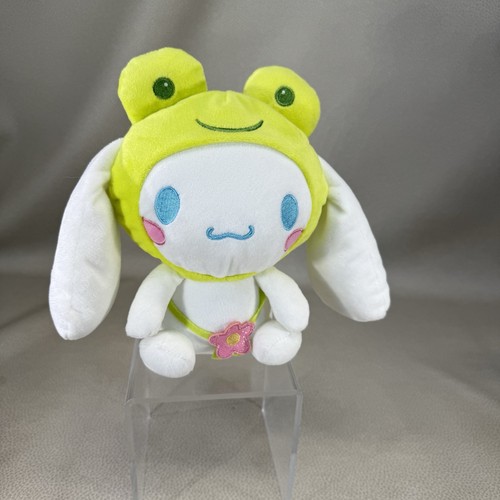 Sanrio cinnamoroll plush frog - cinnamoroll,