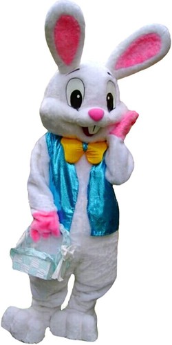 Easter bunny mascot costume - easter,